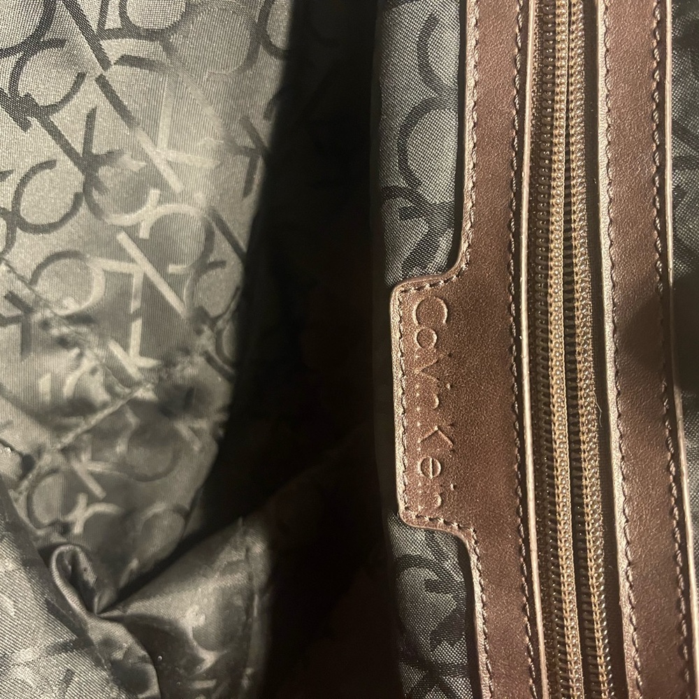 Calvin Klein Handbag Black Brown - Picture 3 of 5